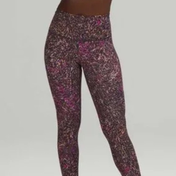 Lululemon Topography Multi Wunder Train tights leggings size 14 - Picture 2 of 14